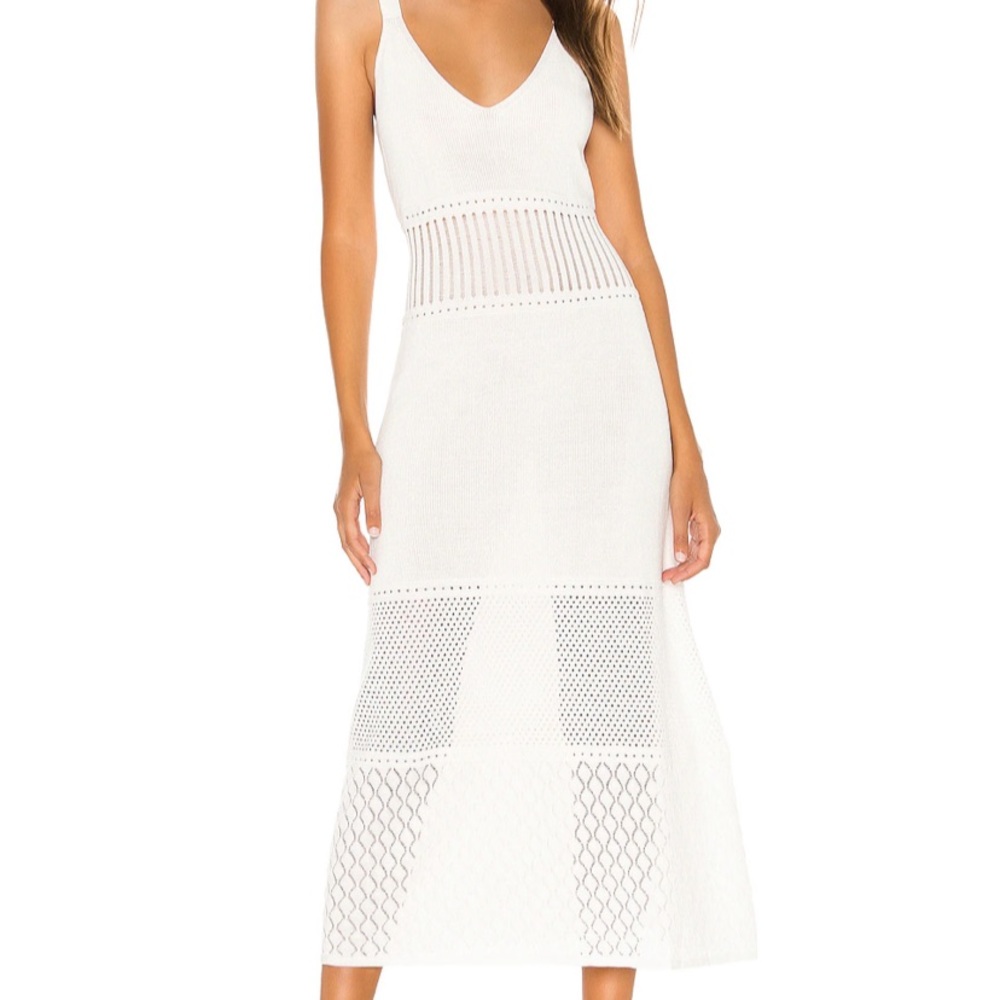 Alexis white dress